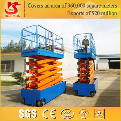 China 4 wheels battery power mobile work platform with Factory price for sale