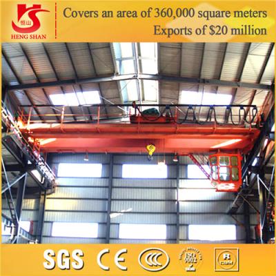 China Qd Model overhead crane 20-100t double beam overhead crane for sale