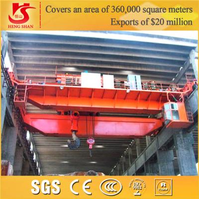 China 20-100t double beam overhead crane for sale