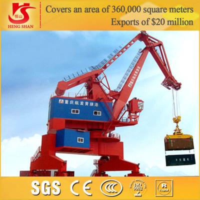 China Port Loading & Unloading Offshore Pedestal Port Crane with 360 Degree rotation for sale