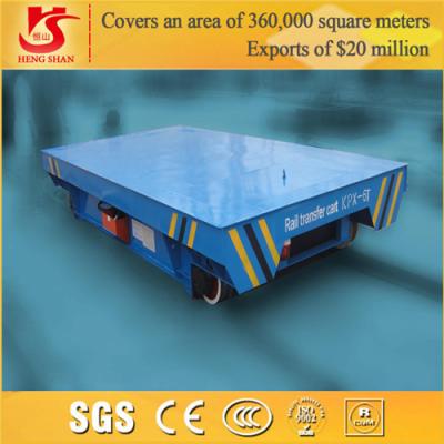 China Industrial Rail Mounted Handling Equipment 100 ton rail transfer cart for sale