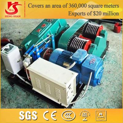 China Electric cable pulling ship winch Fast and slow Wire Rope Speed for sale