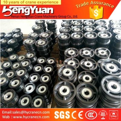 China High-Duty forging high precison wrought gantry crane wheels for sale