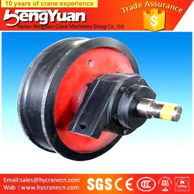 China High-Duty wrought crane wheels For overhead & gantry crane for sale