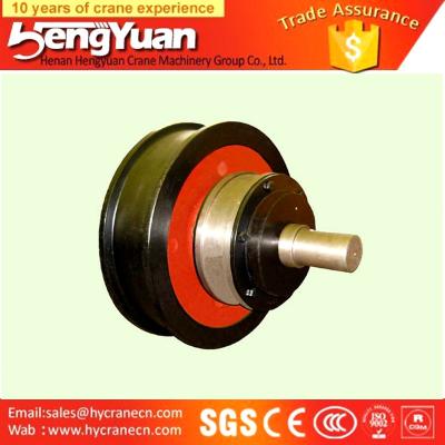 China OEM provided overhead travelling hot forged crane wheel for sale