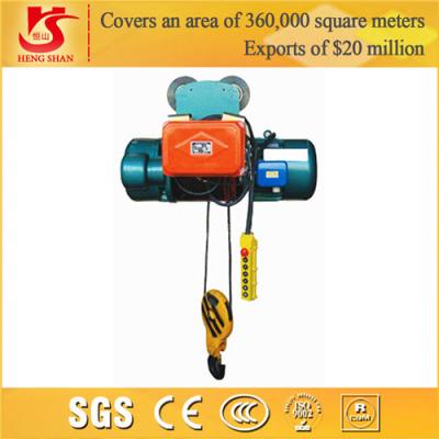 China Single and double speed electric 5t electric hoist for sale