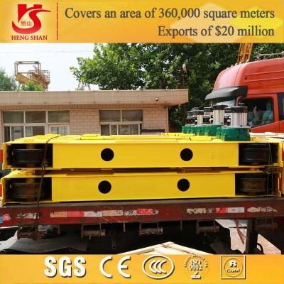 China 32 ton single girder overhead crane main girder and crane end carriage for sale