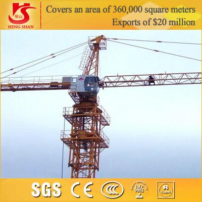 China 3-5t tower crane/ construction machinery small construction crane for sale