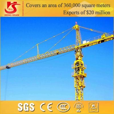 China 50m jib Telescopic Tower Crane offer tower crane hoist motor for sale