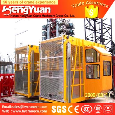 China SC200/200 2 tons Construction Building electric hoist elevator for sale