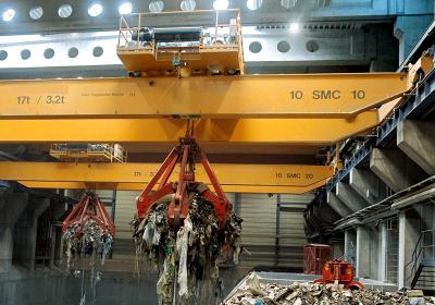 China QZ Type 5T Electric indoor double girder Overhead Crane double girder grab overhead crane for sale