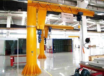 China 360 Slewing fixed column 0.5t -5t customized eady operated cantilever jib crane for sale