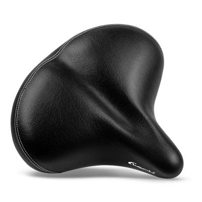 China All Seasons Wide Oversized Bicycle Saddle Most Comfort Spring Bike Seat for sale