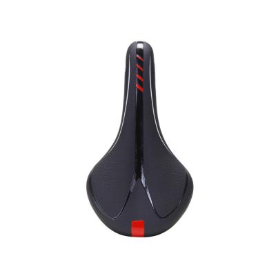 China Bicycle Leather Accessories PVC Fashion Chaunts USB Taillight Mountain Bike Seat Bicycle Filler Saddle for sale