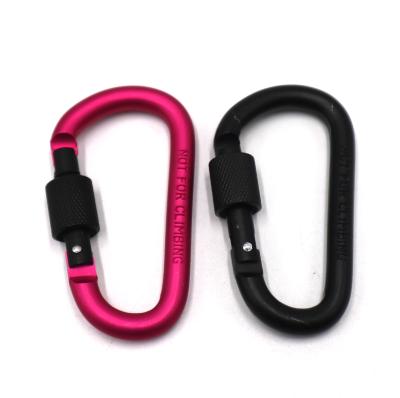 China High Strength Retail Industry And Non-deformation Mountaineering Buckle D-Shaped Hook for sale