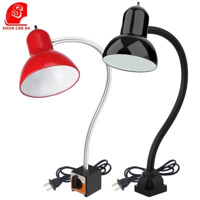 China 360 Degree Rotating Customizable Retro Vintage Work Desk Lamp 220V 24V Universal AC DC Gooseneck CNC Led Lamp for sale