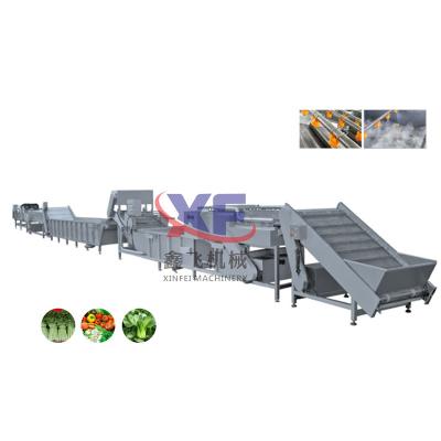 China food & Automatic Beverage Plant Belt Conveyor Brush Roll Cleaner Fruit Vegetable Polish Drying Potato Washing Machine for sale