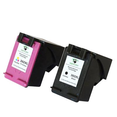 China Re-manufactured Supricolor 302XL F6U68A F6U69A Ink Cartridge Compatible For Hp Printer Ink Cartridge for sale