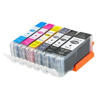 China Wholesale price discount COMPATIBLE inkjet cartridge 570XL for Canon PIXMA MG/5753 for sale