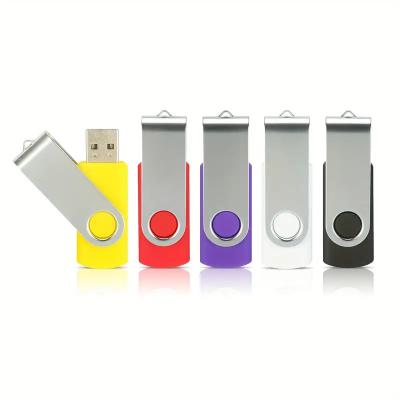 China Plastic Custom Logo 2.0 3.0 Swivel USB Flash Memory Drive Usb Stick Pendrive 128MB 1Gb 2Gb 4Gb 8Gb 16Gb 32Gb 64Gb 128Gb for sale