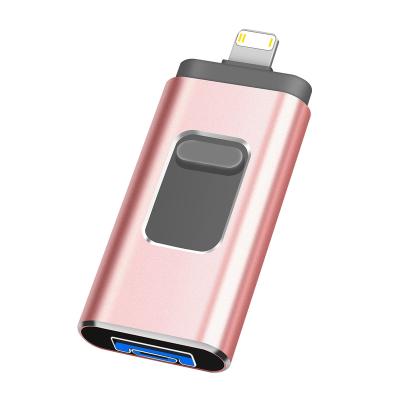 China 1TB Plastic 3 in 1 For IPhone IPad USB 3.0 Pendrive Flash Memory Stick For IPhone IPad Android PC Usb Flash Drive for sale