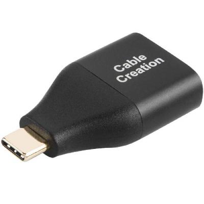 China CableCreation Portable and Wide Compatible Portable Type C to HDMI USB C Female Converter to HDMI Adapter 4K for sale