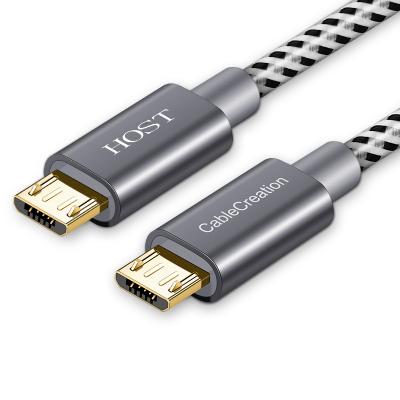 China MicroUSB OTG-capable Device Micro USB Male to USB Male OTG Cable Mobility Shorts Micro USB OTG Mobile Device Adapter for sale