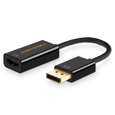 China COMPUTER CableCreation Gold Plated DP1.2 DisplayPort to HDMI Adapter Audio / Video Converter for sale