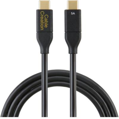 China Mobile Phone Cablecreation 20V 5A Support PD 100W QC3.1 Type-C to Type-C PD Charging Cable for sale