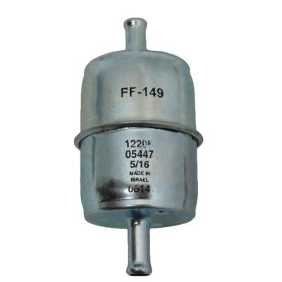 China Metal+paper factory price truck engine spare parts in line fuel filter FF149 for sale