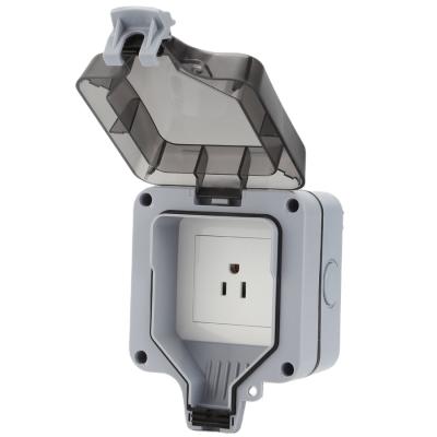 China MPG1-A USA Outdoor Waterproof Switch Cover Residential/Multi-Purpose American Standard Waterproof Switch Box and Socket Wall Power Outlet Safe Box for sale