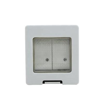 China Outdoor Wall Switch 2Gang 2Way Socket Waterproof IP55 / HT PS-1GS for sale