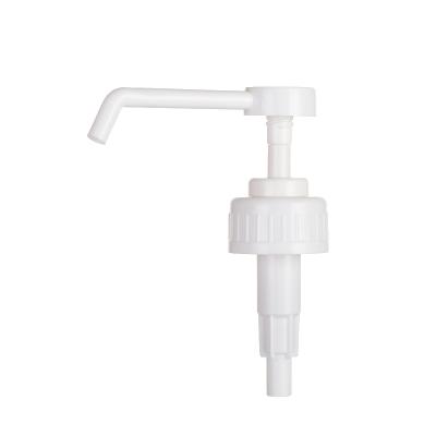 China Non Spill Lotion Pump Dispenser Custom Mouth Long Press Spray 38/400 38/410 Lotion Pump for sale