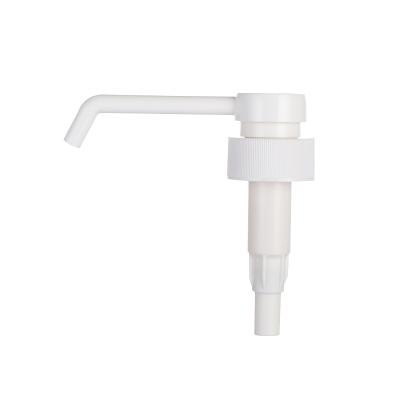 China Non Spill OEM ODM 33/410 4CC Discharge White Black Lotion Dispenser Pump for sale