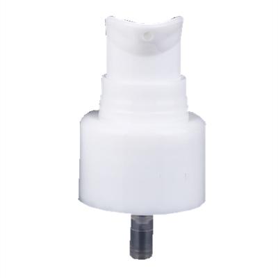 China Non Spill Soft Spring Inside White Plastic Cream Treatment Pump 24/410 Pump for sale