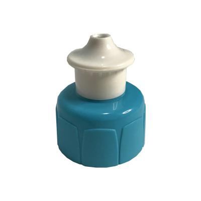 China Non Spill 24/410 28/410 High Quality Plastic Plastic Lid Cap Push Pull Cap for sale