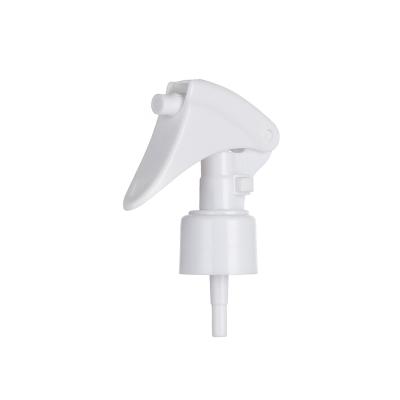 China Non Spill White Mist Spray Nozzle Head 24/410 PP Smooth Mini Trigger Spray Pump For Bottle for sale