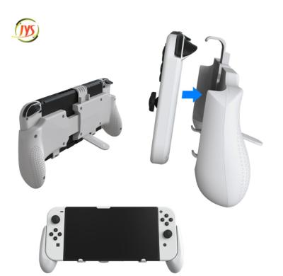 China Newest Wholesale Multifunctional Fashinable 3 in 1 Detachable Game Console Standing Protective Case for Nintendo Switch Oled Lite for sale