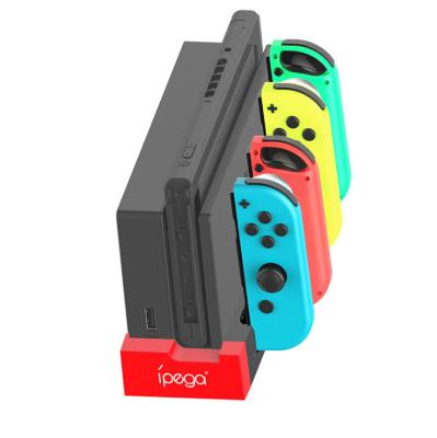 China 2021 Newest Product New Fashinable Forest Left Animal Charging Dock And Right Small Gamepad Charger For Switch Joycon for sale