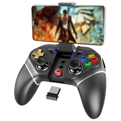 China Warrior 2.4G Direct Linked Gamepad Pg-9218 Gold Acceptor Mobile Phone BTH Game Controller For Android Ios PC for sale