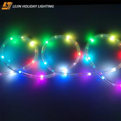 China Colorful Garden Outdoor Decoration LED Rope Light For Holiday for sale