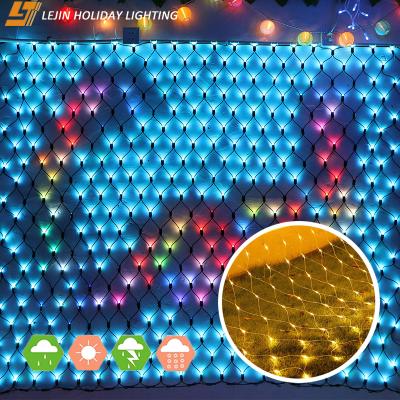 China Net Christmas Tree Lights Chinese LED Cost Performance 1.5m / 2m High Pixel Light Led Light Net for sale