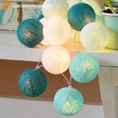 China Fairy Lights 10 Battery Operated LED Cotton Ball Fairy Lights for sale