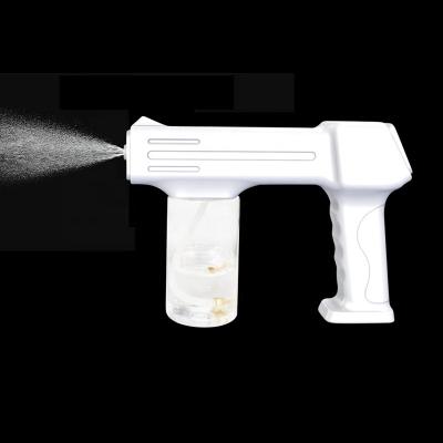 China Agriculture NM01S Small Electric Sprayer Disinfection Wireless Portable Automatic Handheld Nano Spray Blue Lightweight Spray Gun for sale