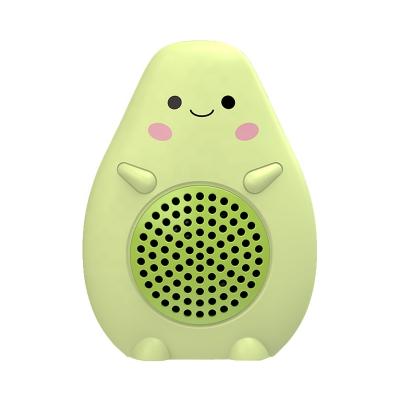 China No USB Outdoor Creative Avocado Mini Subwoofer Cartoon Compact Wireless Portable Cute Speaker for sale