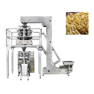 China Factory Price Material Transport High Speed ​​Pasta Weighing System 200g/300g Vertical Pillow Bag Packing Machine for sale