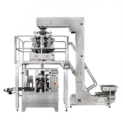 China High Speed ​​Food Rack Up Pocket Sunflower Seeds Packing Machine Premade Bag Nuts Dry Packaging Machine for sale