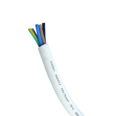 China Industrial European Standard 3G1.5mm H05VV-F Flexible Power Cable for sale