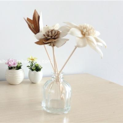 China Sustainable new design with high quality dry sola wood flower for sale