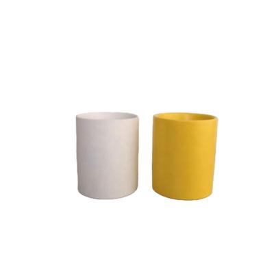 China Small modern ceramic different size massage candle jar for sale